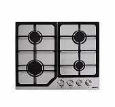Панель варочная газовая Kraft KF-HV6021X, 4 конфорки, серебристый