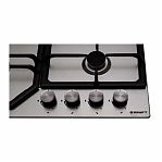 Панель варочная газовая Kraft KF-HV6021X, 4 конфорки, серебристый