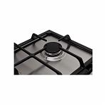 Панель варочная газовая Kraft KF-HV6021X, 4 конфорки, серебристый