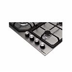 Панель варочная газовая Kraft KF-HV6021X, 4 конфорки, серебристый