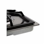 Панель варочная газовая Kraft KF-HV6021X, 4 конфорки, серебристый