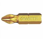 Бита WITTE РН2 - 25 мм 1/4" повышенная твердость (титан) 27121