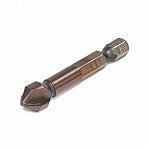 Зенкер конусный Росомаха 705505 по металлу под М5, HSS-G P6M6, Extreme COBALT 5%, 10.4x50 мм