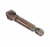 Зенкер конусный Росомаха 705505 по металлу под М5, HSS-G P6M6, Extreme COBALT 5%, 10.4x50 мм