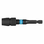 Держатель магнитный Makita Impact Black E-24125, хвостовик 1/4", длина 76 мм, с зажимным патроном