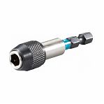 Держатель магнитный Makita Impact Black B-66802, хвостовик 1/4", длина 60 мм, с зажимным патроном