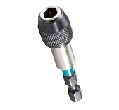 Держатель магнитный Makita Impact Black B-66802, хвостовик 1/4", длина 60 мм, с зажимным патроном