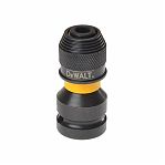 Адаптер для ударного гайковерта DeWALT DT7508, DT7508-QZ, внешний квадрат 1/2" – внутренний шестигранник 1/4"