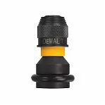 Адаптер для ударного гайковерта DeWALT DT7508, DT7508-QZ, внешний квадрат 1/2" – внутренний шестигранник 1/4"