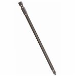 Бита Quadro Torsion 412127, PH2, 127 мм, для высоких нагрузок, магнитный наконечник