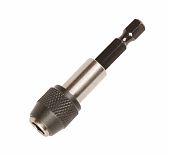 Магнитный держатель Makita B-52467, с зажимным патроном, 60 мм, 1/4 дюйма