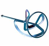 Насадка для миксера Сибртех 848967, оцинкованная, для тяжелых растворов, хвостовик М14, 160х590 мм