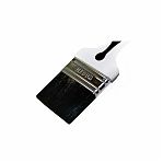 Кисть Decor Black White для грунта, чёрная щетина 75х15мм 840-075
