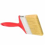 Кисть плоская Toolberg Классик-Эксперт 0112126, натуральная щетина, 100 мм, пластиковая рукоятка
