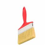 Кисть плоская Toolberg Классик-Эксперт 0112126, натуральная щетина, 100 мм, пластиковая рукоятка