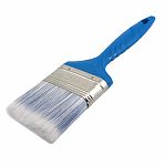 Кисть плоская Toolberg Лазурит-Эксперт 0112425, искусственная щетина, 75 мм, пластиковая рукоятка