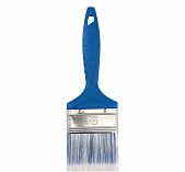 Кисть плоская Toolberg Лазурит-Эксперт 0112425, искусственная щетина, 75 мм, пластиковая рукоятка