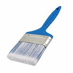 Кисть плоская Toolberg Лазурит-Эксперт 0112426, искусственная щетина, 100 мм, пластиковая рукоятка