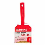 Кисть ракля Matrix 83337, ширина 100 мм, плоская, для всех видов ЛКМ, искусственная щетина, пластик
