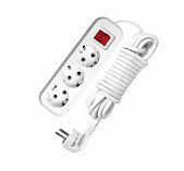 Удлинитель Universal 9631986 ПВС, с заземлением, 3 розетки, 3 м, 2.2 кВт