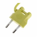 Удлинитель портативный 2-местный 4USB Uniel Travel S-CT2-1.5U UL-00011134 WHITE/GREEN, без заземления