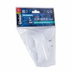 Разветвитель сетевой Uniel S-ES2-16O White без заземления, 2 розетки, 3.5 кВт