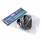 Разветвитель сетевой Uniel S-ES3-16F Black без заземления, 3 розетки, 3.5 кВт