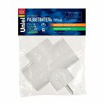 Разветвитель сетевой Uniel S-GES3-16T с заземлением, 3 розетки, 3.5 кВт