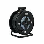 Удлинитель силовой Торэлектро 834 КГ с заземлением, 4 розетки, 30 м, 3.5 кВт, на катушке