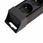 Фильтр сетевой Stekker HM22-41-02 Techno 50156, с заземлением, 4 розетки, 1.8 м, 3.52 кВт