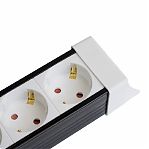 Фильтр сетевой Stekker HM22-61-03 Techno 50151, с заземлением, 6 розеток, 3 м, 3.52 кВт