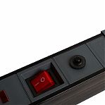 Фильтр сетевой Stekker HM22-61-03  Techno  50160, с заземлением, 6 розеток, 3 м, 3.52 кВт