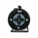 Удлинитель силовой ТОР с заземлением, 4 розетки, 30 м, 3.5 кВт, на катушке