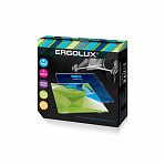 Весы напольные Ergolux ELX-SB03-C45 электронные, абстракция синяя, до 180 кг