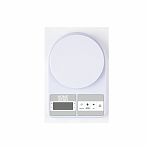Весы кухонные Homestar HS-3012 электронные, 17х25 см, пластик, белые, до 10 кг