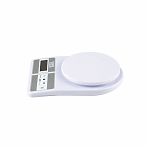 Весы кухонные Homestar HS-3012 электронные, 17х25 см, пластик, белые, до 10 кг