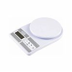Весы кухонные Homestar HS-3012 электронные, 17х25 см, пластик, белые, до 10 кг