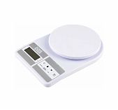 Весы кухонные Homestar HS-3012 электронные, 17х25 см, пластик, белые, до 10 кг