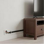 Металлорукав Р3-ЦП-10 мм, CMP10-10-050, в ПВХ, для защиты кабелей, черный, 1 м