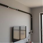 Металлорукав Р3-ЦП-10 мм, CMP10-10-050, в ПВХ, для защиты кабелей, черный, 1 м