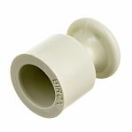 Изолятор пластиковый Bironi B1-551-211, внешний монтаж, цвет слоновая кость