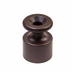 Изолятор пластиковый Bironi, внешний монтаж, цвет коричневый, B1-551-22