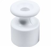 Изолятор пластиковый Bironi, внешний монтаж, цвет белый, B1-551-21