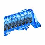 Шина нулевая Tekfor IEK N, Стойка, 6х9-9-С, TF-NN10-09-DP-K07