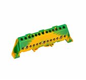 Шина Земля Tekfor IEK PE Стойка 6х12-13-ЖЗ, TF-NN20-13-DP-K52