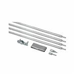 Комплект заземления IEK ZKZ11-14-016-06 d 16 мм, оцинкованная сталь, 1.5 м, 4 шт