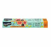 Пленка пищевая Qualita для упаковки продуктов, прозрачная, 29 см х 50 м