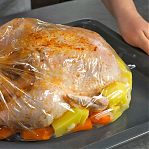 Рукав для запекания Paclan, с Жаропрочными клипсами, ширина 29.5 см, длина 5 м 