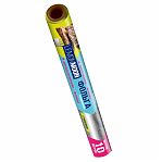 Фольга алюминиевая Lemon Moon Прочная, с тиснением, Идеальна для запекания, 10 мкм, ширина 28 см, длина 10 м