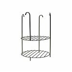 Этажерка для тандыра, малая, двух ярусная, нержавеющая сталь, диаметр 180 мм